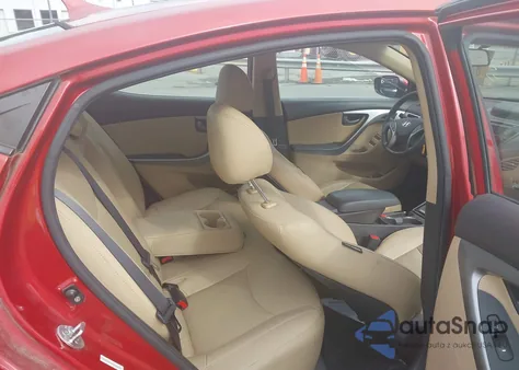 2013 Hyundai Elantra Limited from USA, damaged, VIN KMHDH4AE7DU675172